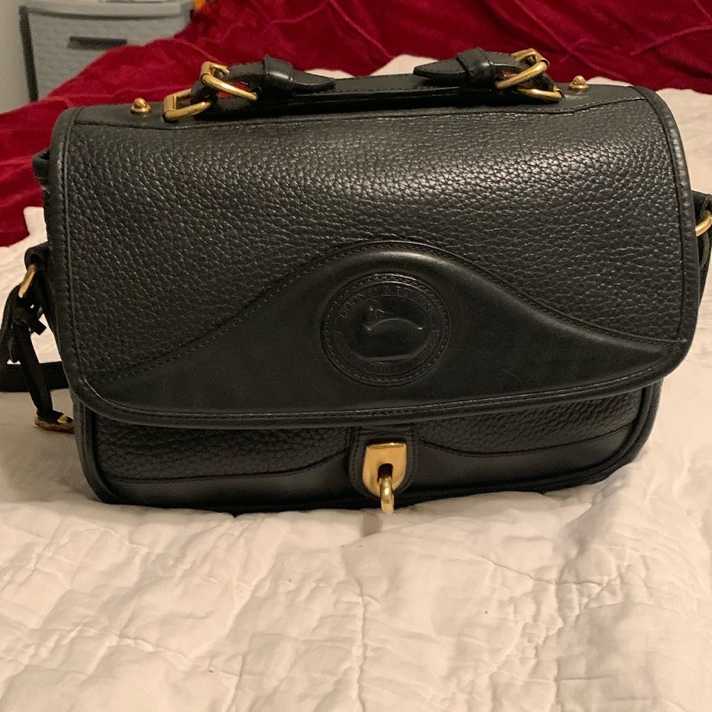 Vintage Dooney & Bourke All Weather Leather Crossbody - Picture 2 of 16